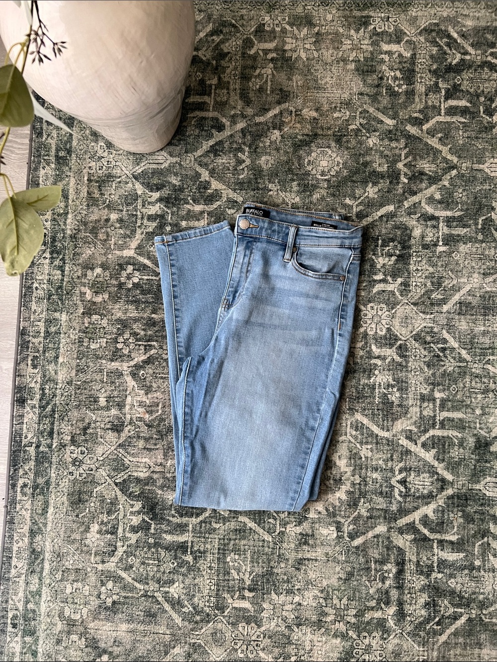 Buffalo David Bitton Light Blue Skinny Jeans